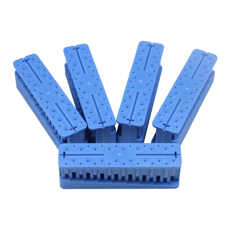 

5pcs/set Dental Measuring Block Dental Endodontic Ruler Dental Endo Measuring Dental Materials