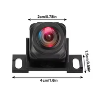 Caméra de recul pour voiture, 1080P, claire, Anti-interférence, grand Angle de 170 degrés, réglable, petite caméra de recul pour véhicule 5