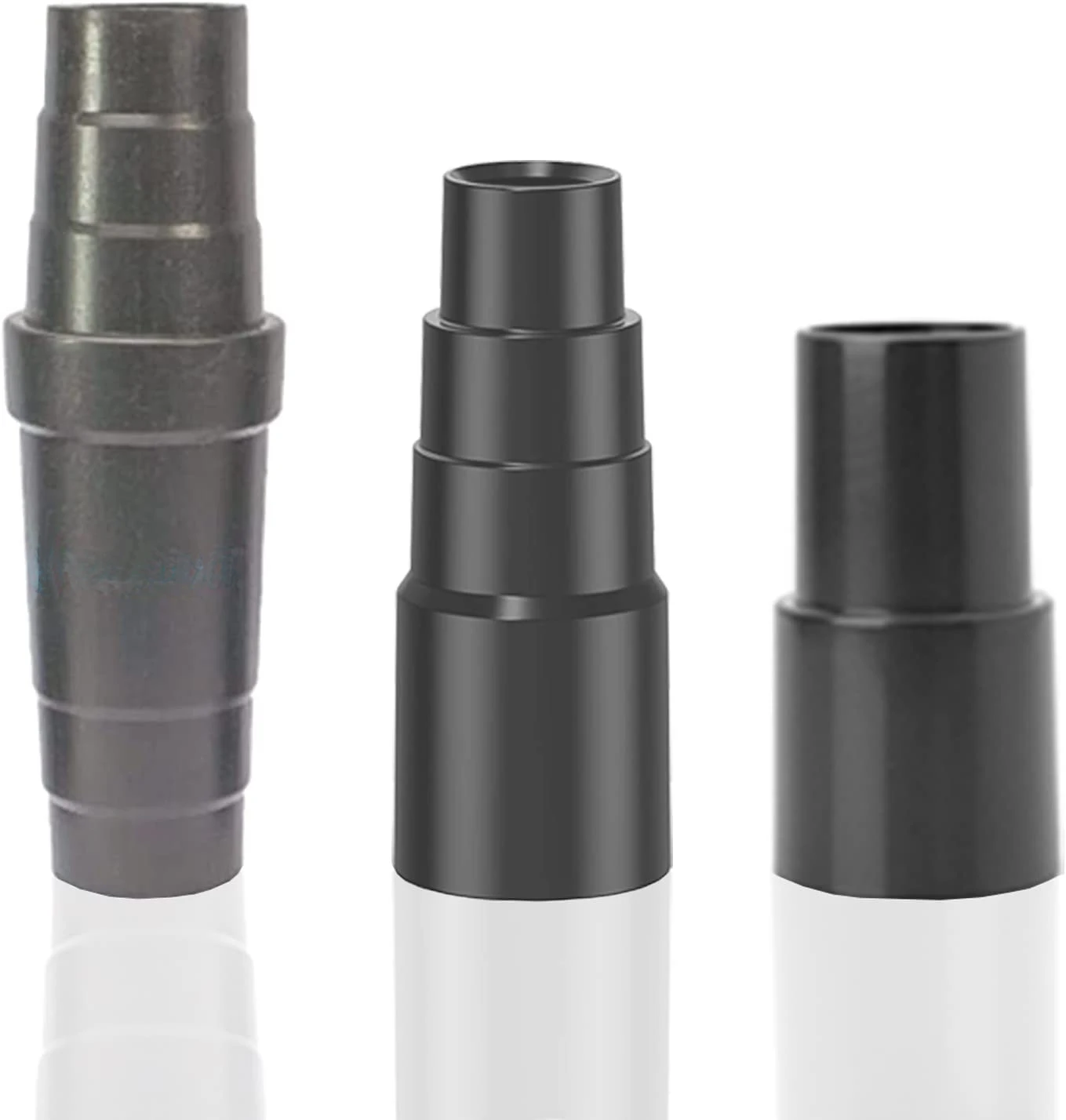 3pcs Universal Vacuum Hose Adapter Kit Vacuum Attachment Adapter