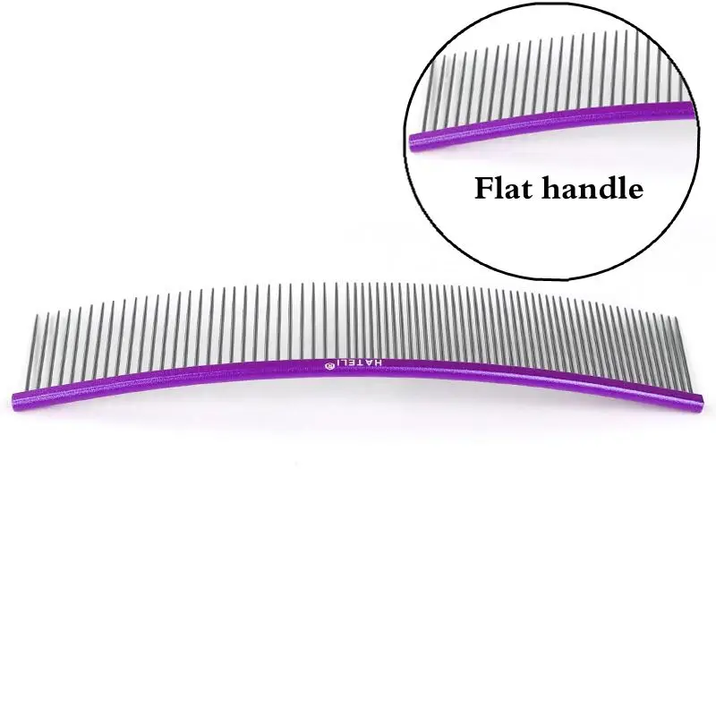 Flat handle purple