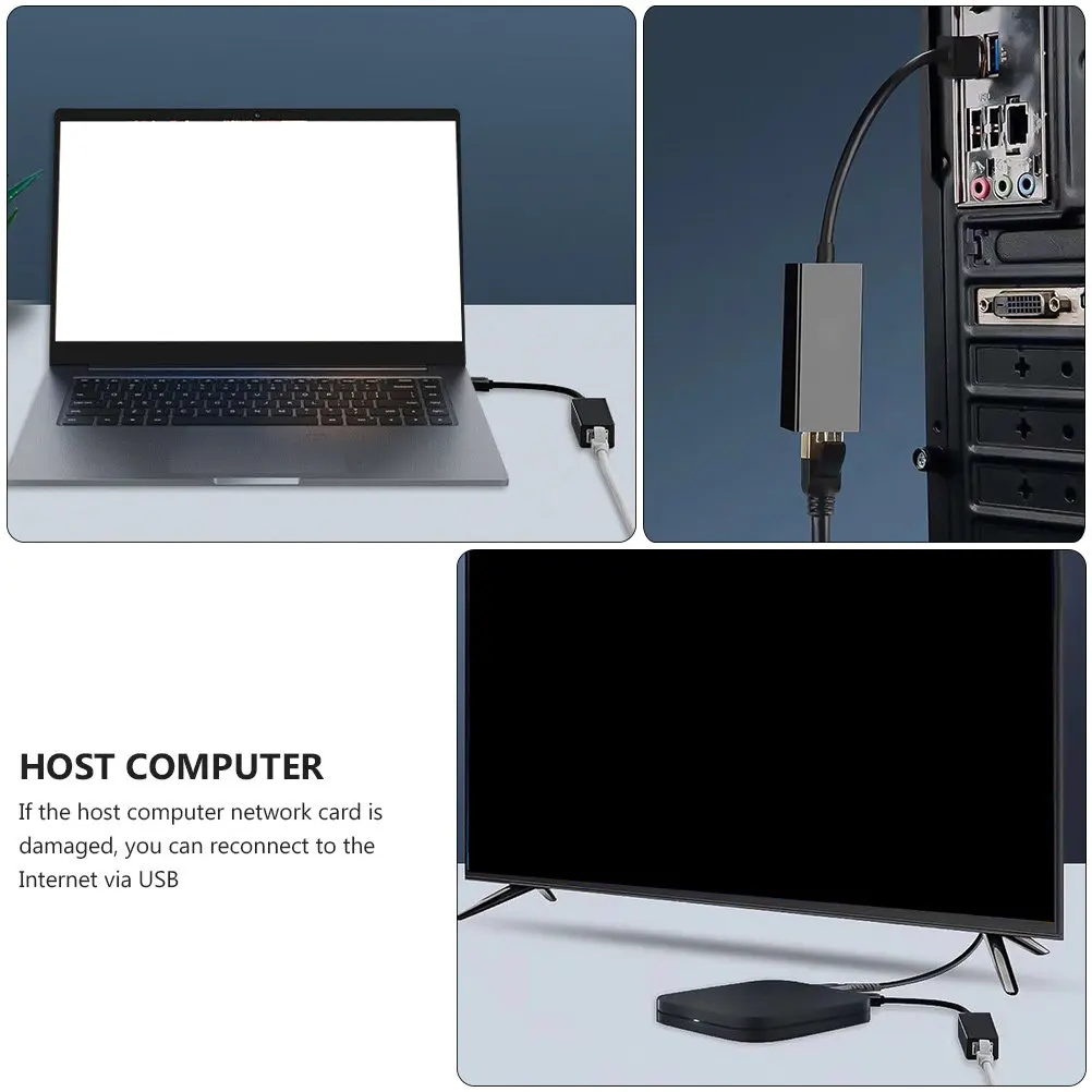 USB 3.0 - Rj45 기가비트 이더넷 어댑터 1000Mbps 네트워크 어댑터 드라이버 무료 플러그 앤 플레이 노트북 데스크탑 셋톱박스용