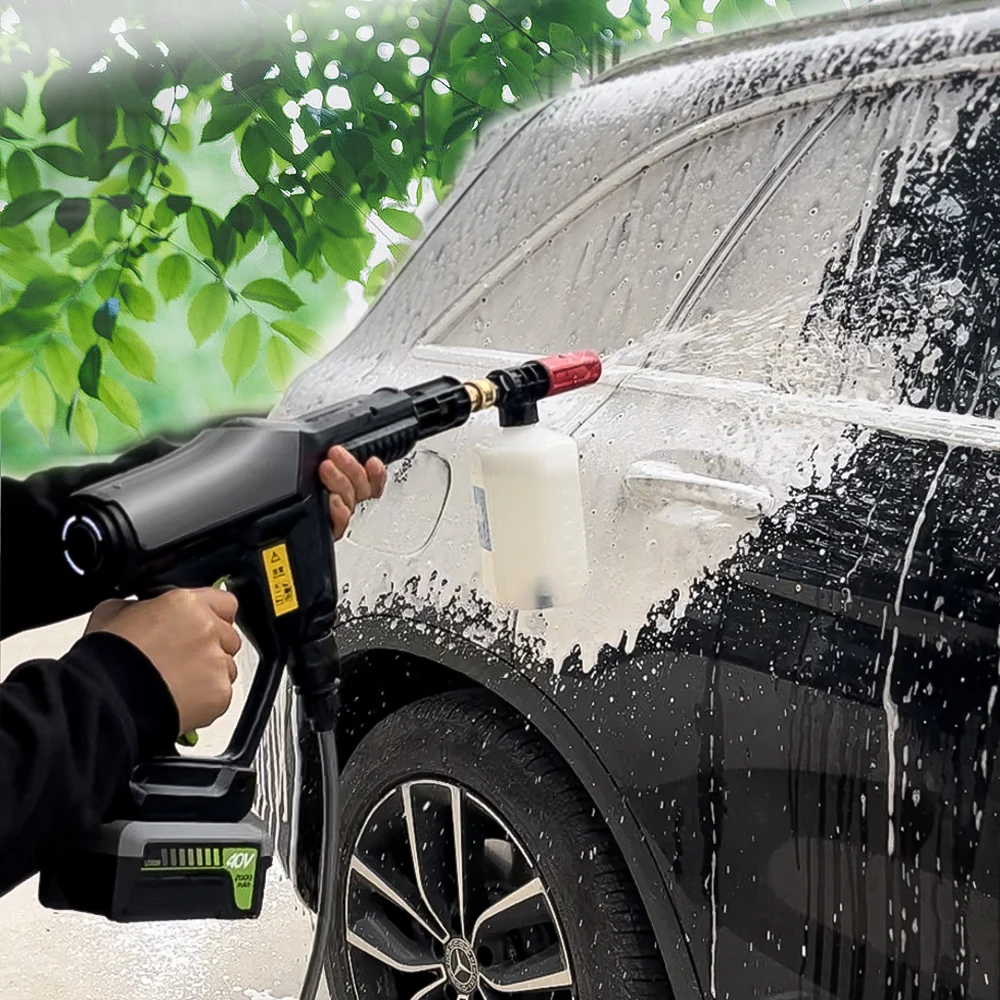 Pressure Washer Foam Cannon Snow Foam Lance & Extension Wand with 1/4”  Quick Connector & 5 Spray Tips; Pressure Washer&water Gun - AliExpress