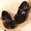 White Pink Flower Children Little Girls Princess Leather Shoes For Toddlers Baby Wedding Party Shoes 1 2 3 4 5 6 Years Old Shoe 5