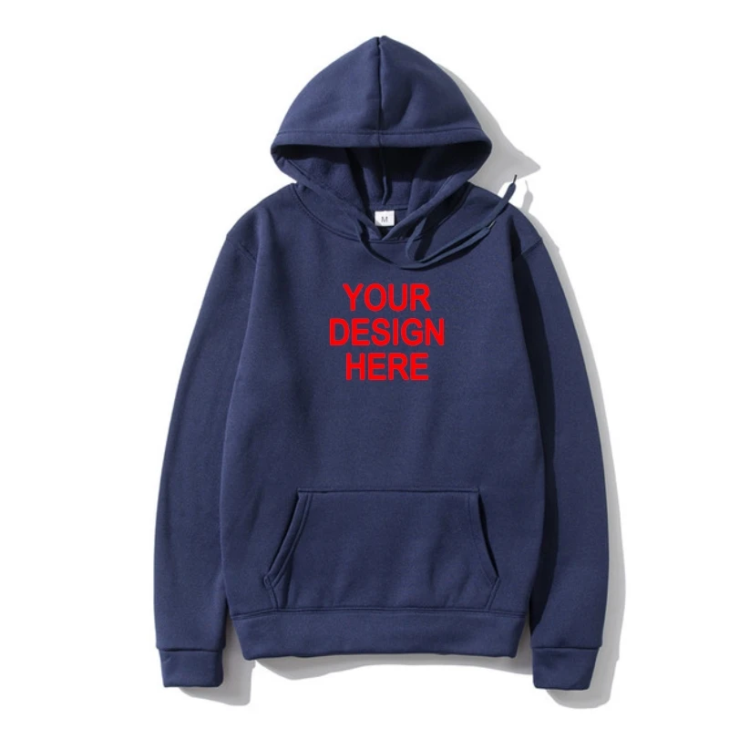 

Premium Customized Hoodie Logo Picture Printing 100% Cotton Custom Brand Hoodie Warmd Prin Your Own Design Fleece Hoody