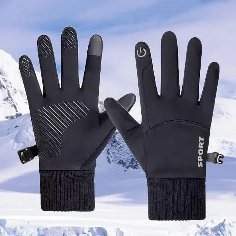 Guantes Lana Mujer Guantes Cálidos De Invierno Para Pantalla Táctil P... – Grandado Luvas Mulher