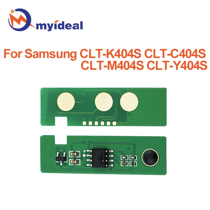CLT K404S CLT C404S M404S Y404S Toner Chip For Samsung SL-C430W C430 C432W2 C433W 480FW C480 C480FN C482W Rest Cartridge Chips