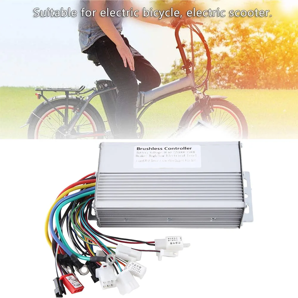 Contrôleur Moteur Brushless 36-72V 1000-2200W Avec Pédale Pour Vélo/Scooter Électrique - Neuf