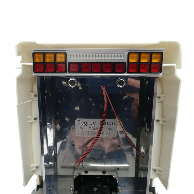 Tamiya Metal Equipment Rack Con Barra Luminosa A Led Per Tamiya 1/14 Rc Truck Tractor Scania R620 56323 R730 470 Parti Di Aggiornamento