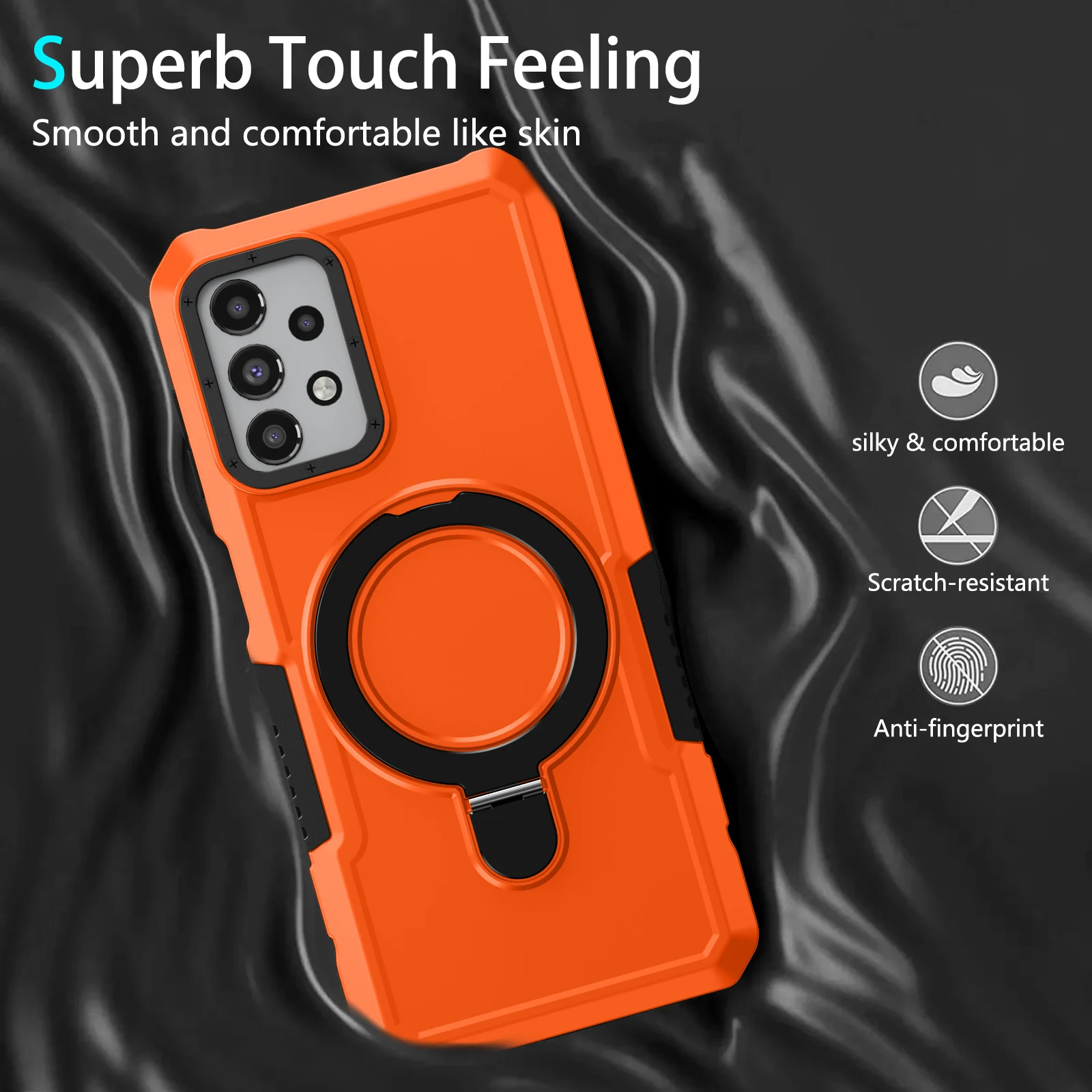 Universal Armor Shockproof Case with Bracket Cover