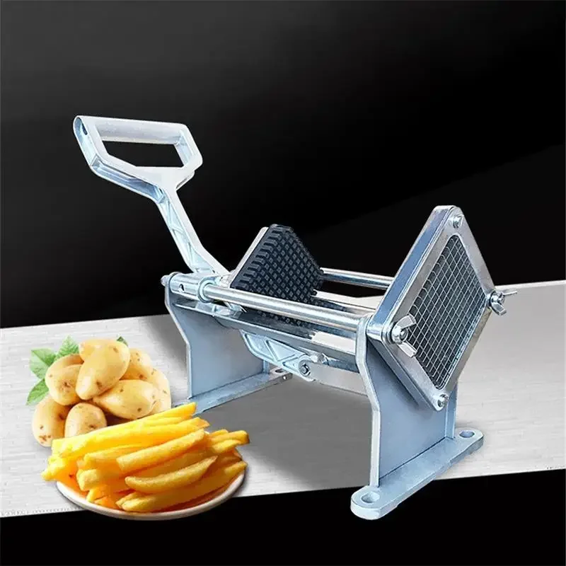 Coupe-Frites Manuel Semi-Automatique, En Acier Inoxydable, Pour Concombre, Carotes, Pommes De Terre, Trancheur