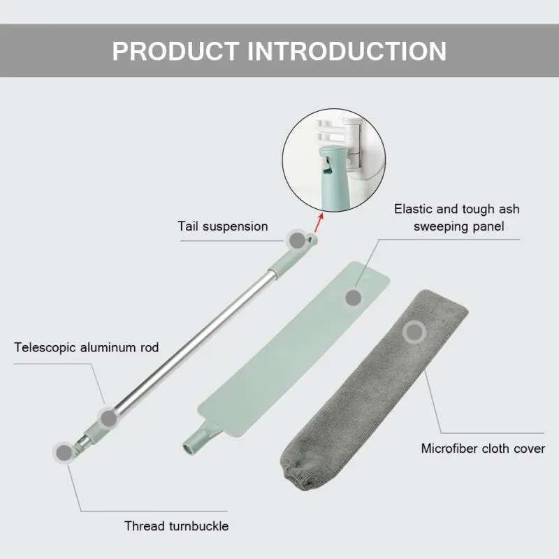 Telescopic Dust Brush Long Handle Gap Dust Cleaner Bedside Sofa Retractable Gap Cleaning Brushes Household Cleaning Tools telescopic duster brush retractable duster telescopic dust brush telescopic dust remover