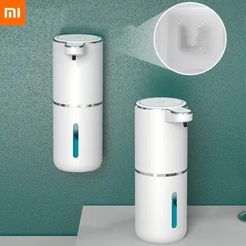 샤오미 자동 거품 비누 디스펜서, 욕실 스마트 세척 핸드 머신, USB 충전, 화이트 하이 퀄리티, ABS 소재