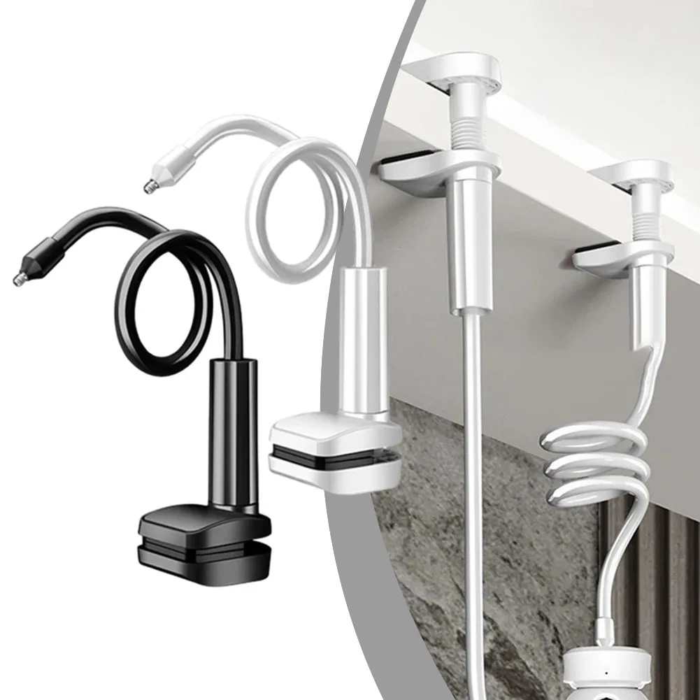 내마모성 아연도금 보안 카메라 클립 홀더 펀치프리 설치 캐비닛 천장 마운트 블랙/화이트 색상 가능