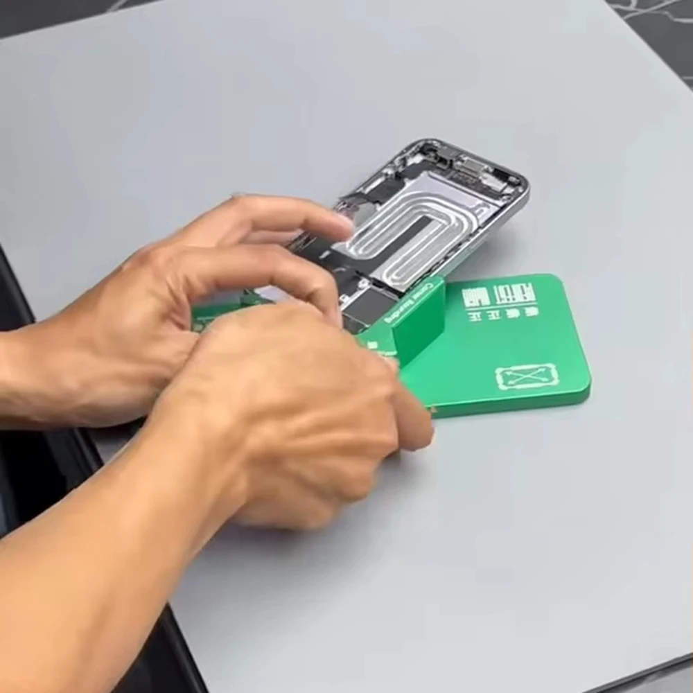 YCS 휴대폰 프레임 교정기, 정밀한 직선 및 둥근 모서리 교정 수리 몰드로 완벽한 모서리를 달성