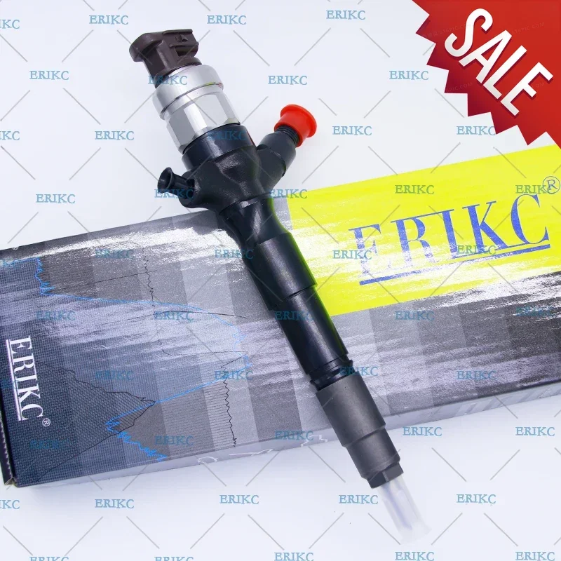 

ERIKC 23670-0L010 топливный инжектор оригинальный дизельный 095000-525 # CR 095000-5255 распылитель 8976024852 уплотнение впрыска в сборе дизельное топливо