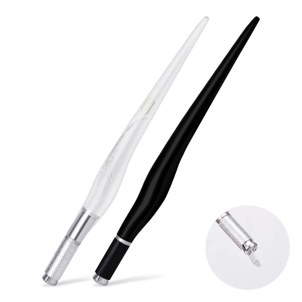 

Tattoo Manual Pen Permanent Makeup Lips Eyebrow Machine for Microblading Embroidery Needle Blade Tebori Munsul Pen Tattoo Needle