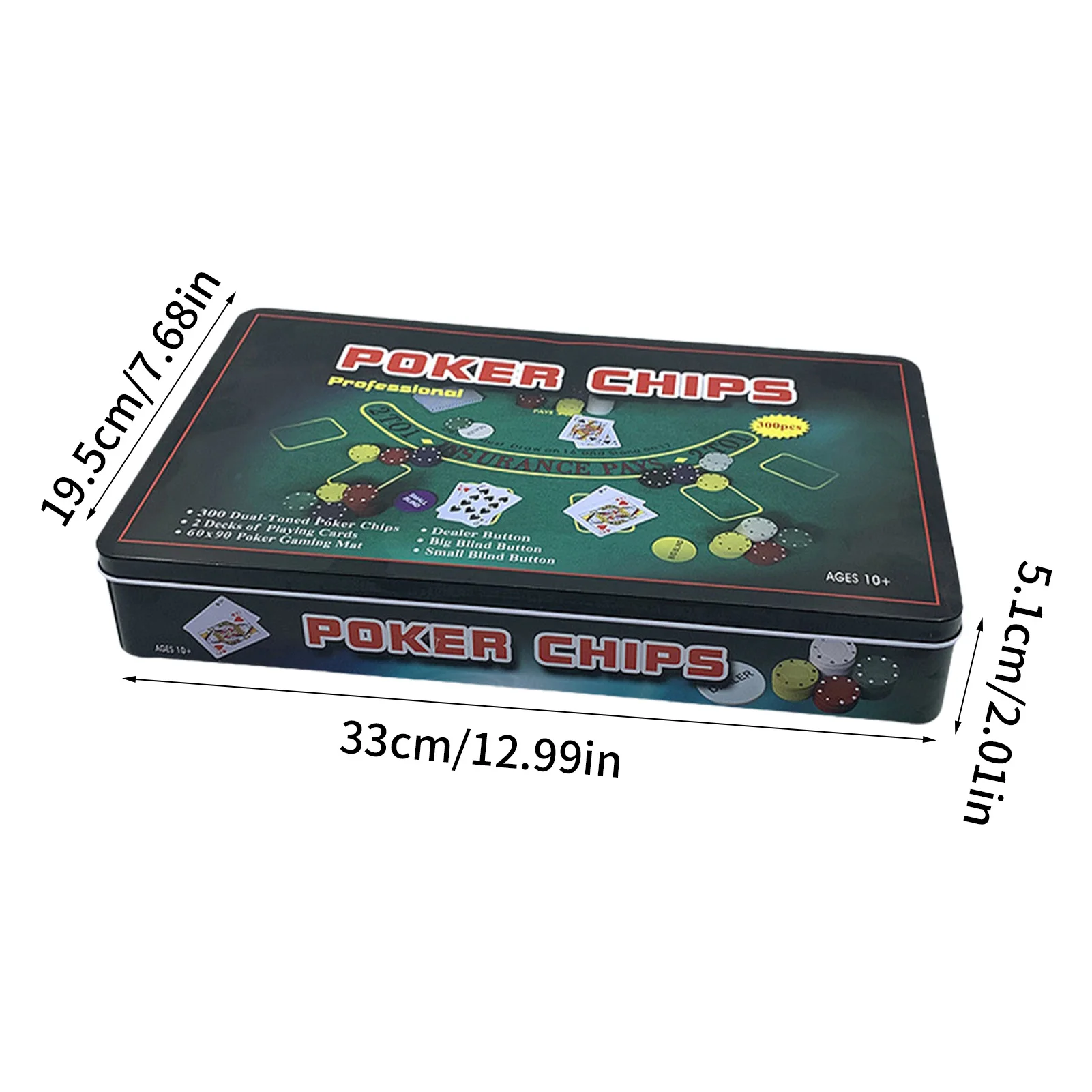 Juego de fichas de para Texas Hold'em Blackjack, juego de Casino con fichas de póker, juego de juegos de Casino profesional - AliExpress