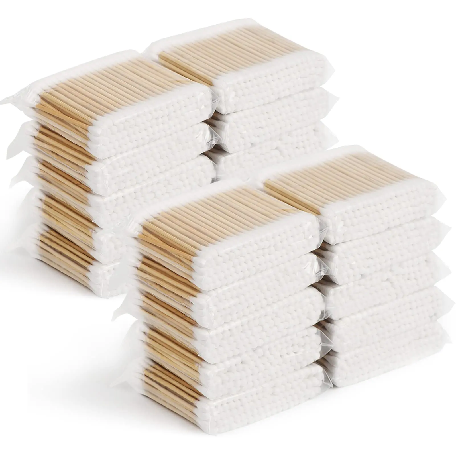 Description Picture 4 of itemDouble-ended Makeup Cotton Pads Wooden Cleaning Tools Disposable Ear Cleaning Sticks Multifunction Beauty Cotton Swabs Cosmetics