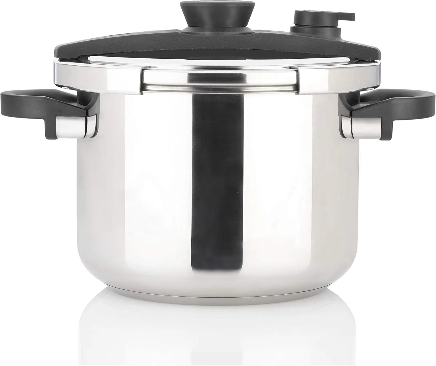 Pressure Cooker 8 Qt-Stainless Steel, Multi Pressure Levels, Easy Locking, Induction Ready, Digital Coo