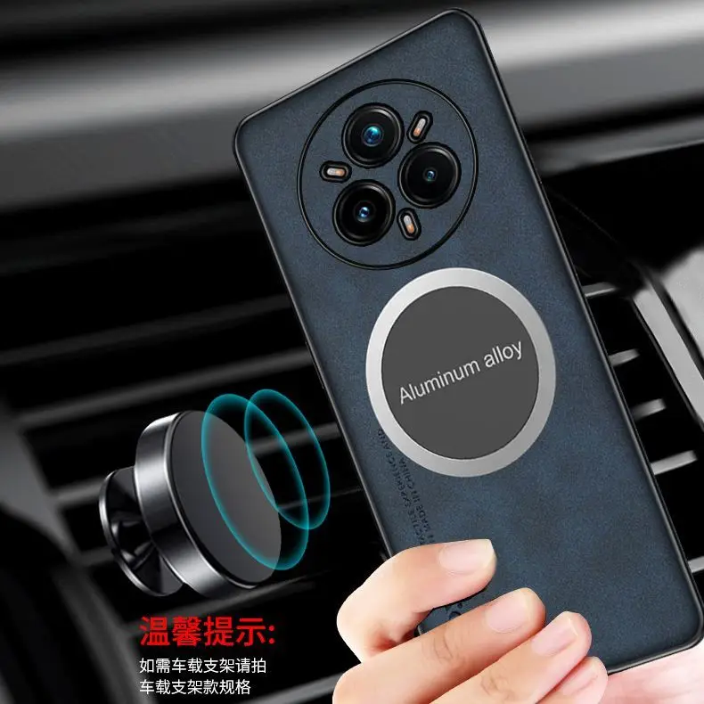 Luxury Leather Business Style Soft Edge Shockproof Phone Case Back Cover