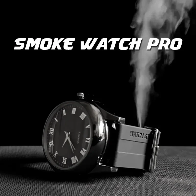 

Remote Control Smoke Watch Pro Mechanical Magic Stage MagicTrick Prop Illusion Smoke Appear From Empty Hand Gimmick Tutorial