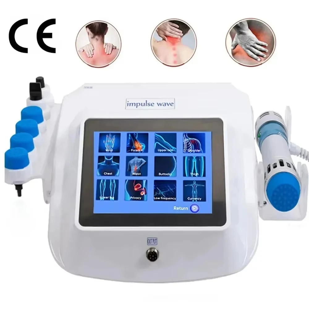 2025Newest Shockwave Therapy Machine For Relaxation Treatments And Back Pain Relief Shock Waves Massage Tools Body Device Health