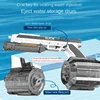 Automatic Continuous Firing Water Gun Large Capacity Water Gun Summer Pool Toy Electric Watergun with Lighting Outdoor Toy 5