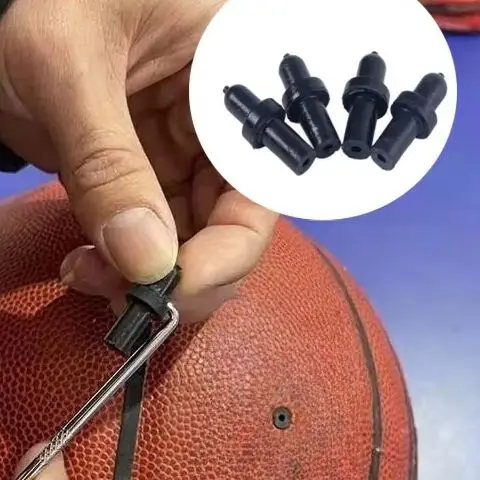 4PCS Basketball Nozzle Ball Nozzle Replacement Air Leak Repair Valve Core Inflatable Basketball Football Volleyball Universal