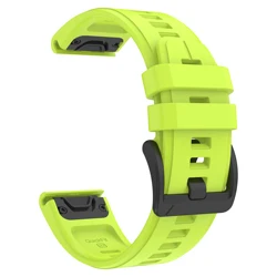 Premium Silicone Strap for Fenix Watch - Stylish and Durable Band Replacement (C - Green)