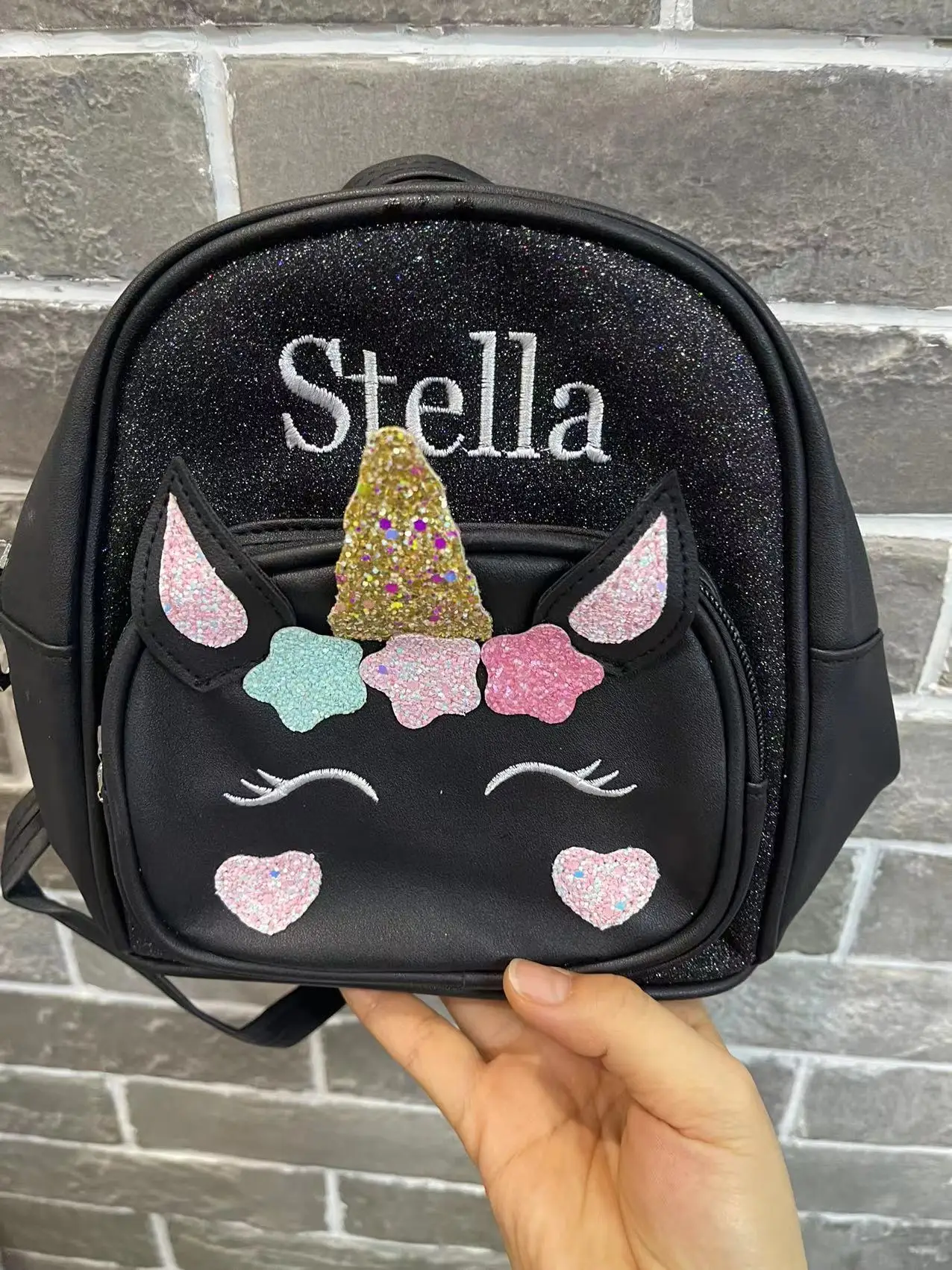 

Cartoon Cute And Lightweight Backpack With a Name, Personalized Embroidered Backpack For Kindergarten Leisure Travel Snacks