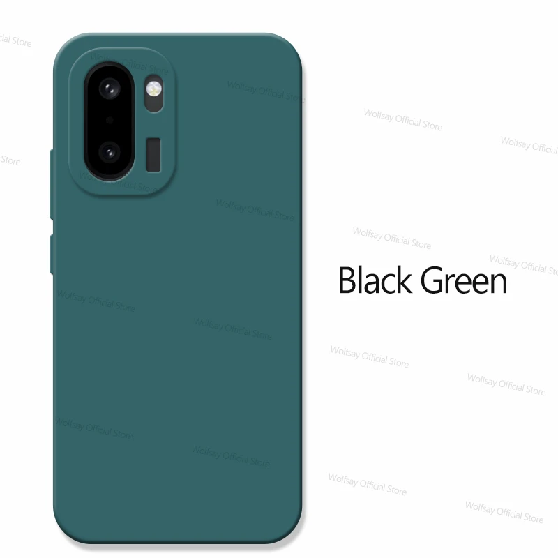 Luxury Shockproof Liquid Silicone Bumper Phone Case - Enhanced Protective Back Cover