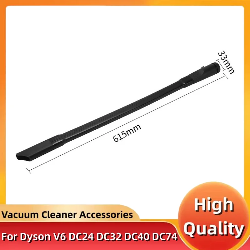 1 Pz Testa Dell'Ugello Di Aspirazione Piatta Per Dyson V6 Dc24 Dc32 Dc40 Dc60 Dc74 Robot Aspirapolvere Parti Di Ricambio Strumento Di Fessure Flessibi