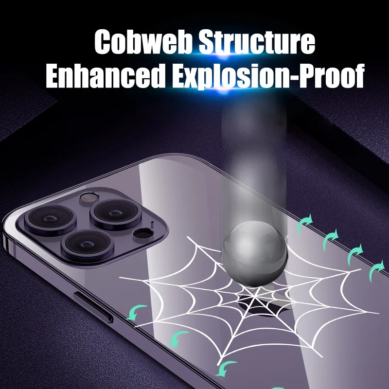 Comprehensive 4-in-1 Clear Hydrogel Screen Protection Film - Front, Back, Frame & Lens Coverage