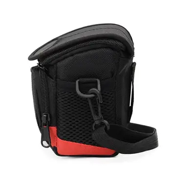 Nuova Borsa Impermeabile per Fotocamera SLR, Borsa a Tracolla Digitale Antigraffio in Nylon, Mini Zaino Nero per Fotografi, Micro Borsa per Fotocamera