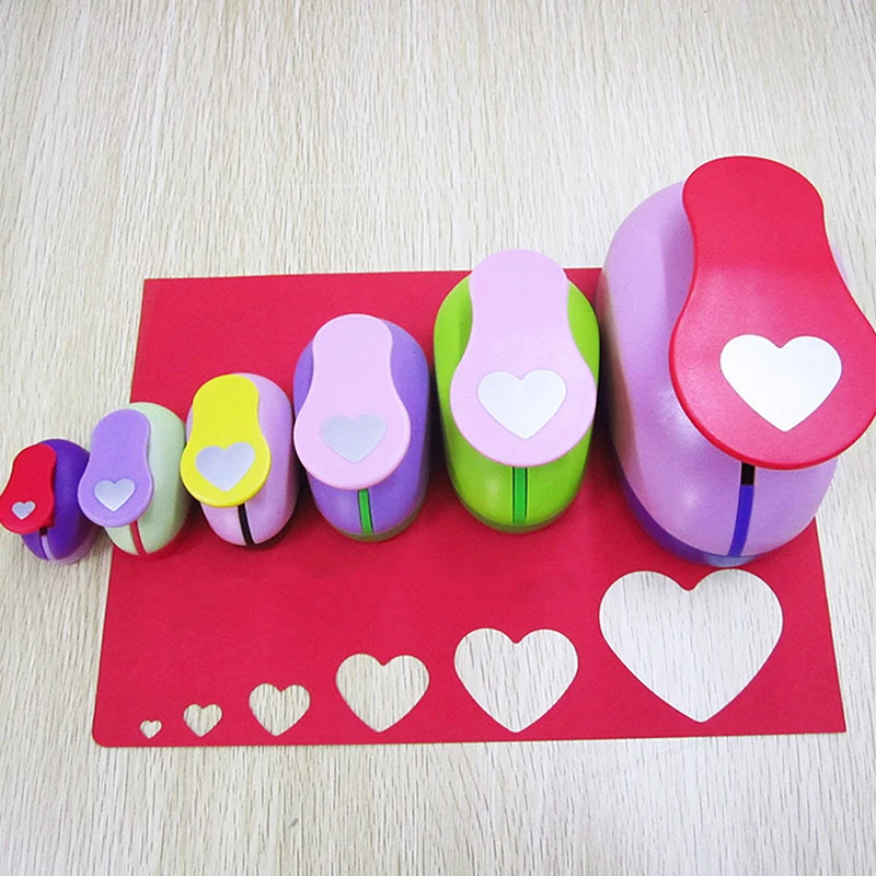 

DIY Дырокол из ЭВА в форме сердца, дырокол для бумаги, для изготовления поздравительных открыток, дырокол для скрапбукинга ручной работы, Круглый Угловой Дырокол