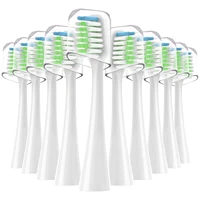 Sonic Replacement Toothbrush Heads Compatible with Waterpik Complete Care 9.0 (CC-01), 5.0 (WP-862) Electric Toothbrush,10 Count 2