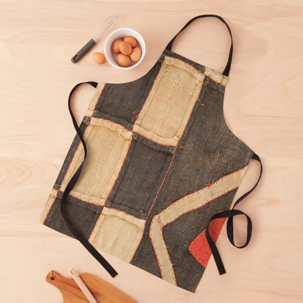 

Kuba Africa Design 2 Apron cleanings kitchen jacket woman Apron
