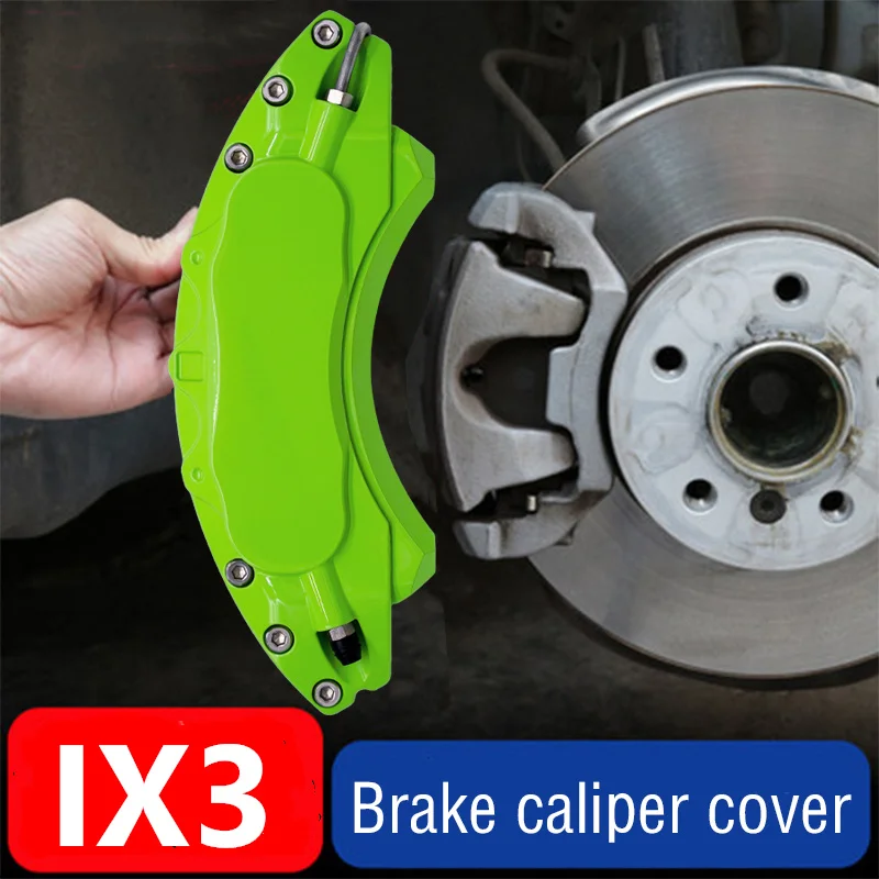 

Car Brake Caliper Cover Aluminum Metal Kit For BMW iX3 210KW 2020 2021 2022