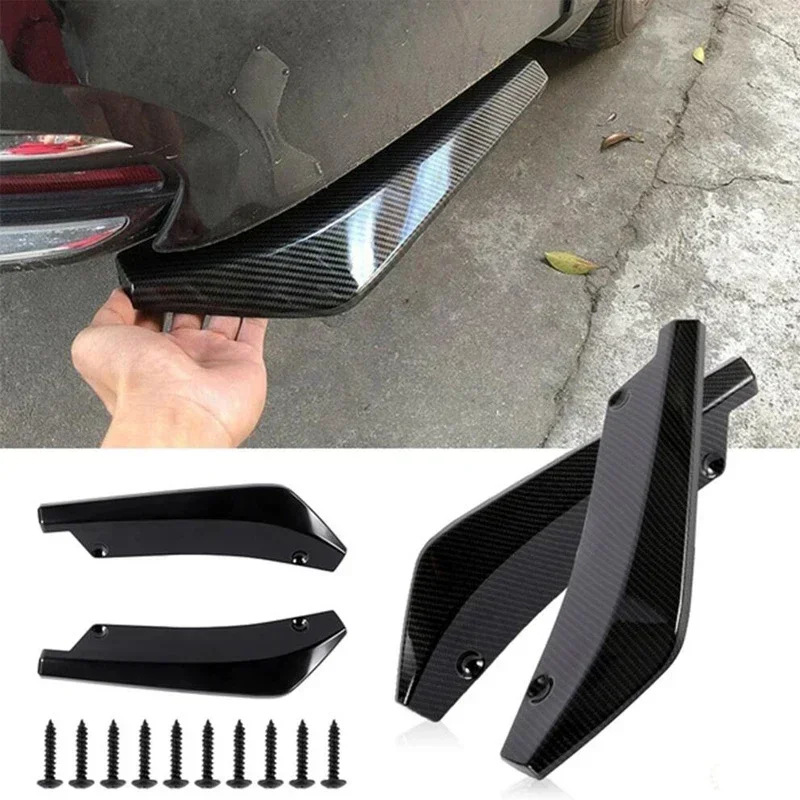 ABS Rear Bumper Lip Diffuser Splitter Set for Cars