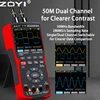 ZOYI color screen handheld dual-channel oscilloscope Multimeter 703s auto repair instrument multi-function measurement 3-in-1 3