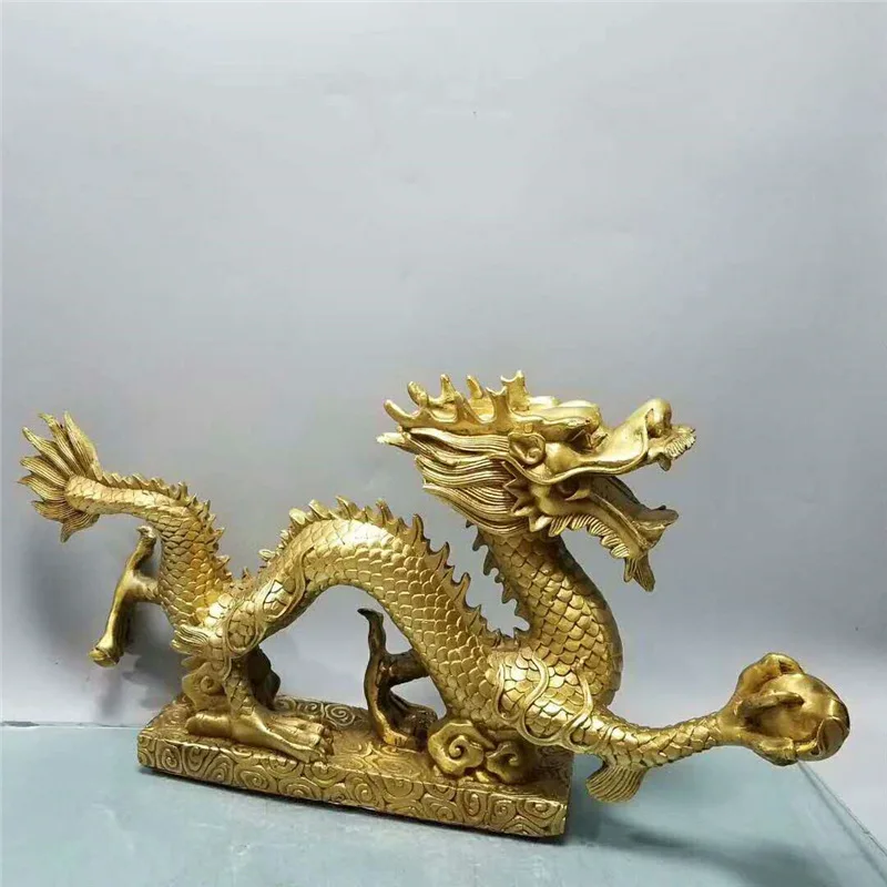 

Латунный украшение в виде драконов латунный Hanlong орнамент