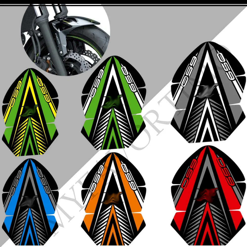 Per Kawasaki Z650 Z 650 Protector Tank Pad Stickers Decal Kit Knee Emblem Badge Logo Carenatura Protezione 2018 2019 2020 2021