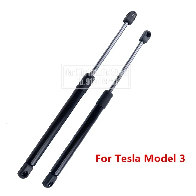 Car Trunk Engine Tail Gate Gas Spring Shock Lift Struts Support 2Pcs for Tesla Model 3