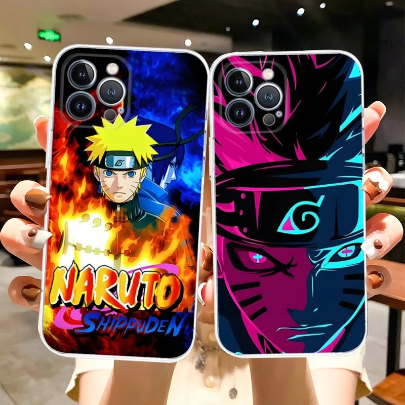 K Kakashis H Hatakes N Narutos Phone Case Transparent For Iphone 14 Pro