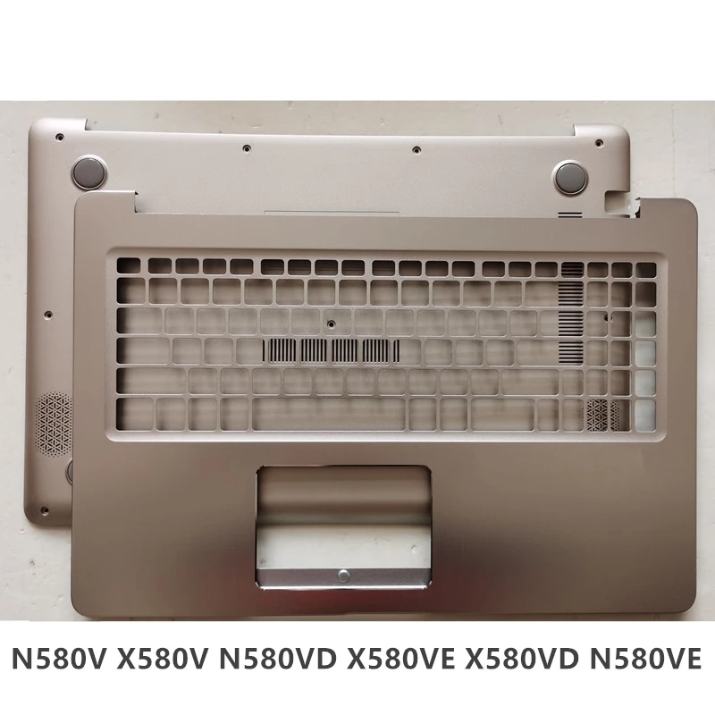 Nuovo Laptop Per Asus N580V X580V N580Vd X580Ve X580Vd N580Ve Coperchio Superiore Poggiapolsi/Coperchio Inferiore Inferiore