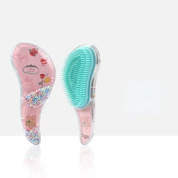 Vibrant Rose Anti - Static Detangling Hair Brush for Women - Scalp Care & Styling Tool (13)