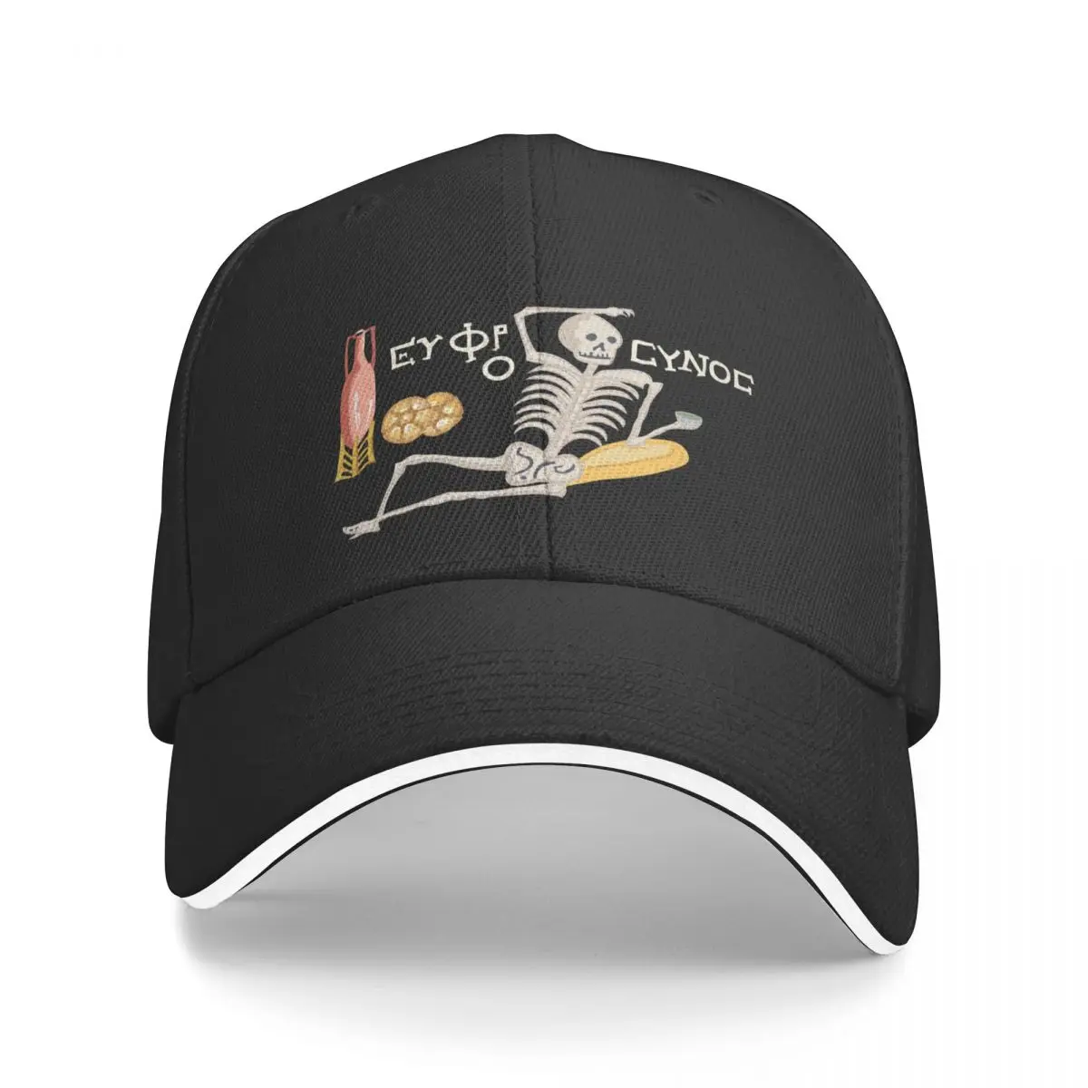 

Be cheerful, enjoy your life (ΕΥΦΡΟCΥΝΟC)- Mosaic Collection Baseball Cap foam party Hat Horse Hat Luxury Brand Men Hats Women's