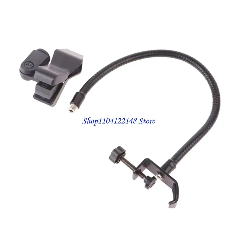 P9FA 360 회전식 마이크 스탠드 금속 플라스틱 건설 스튜디오 홈 레코딩 필수