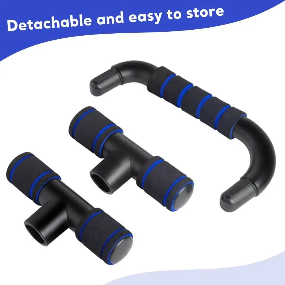 Push Up Board Enhanced Multi-function Foldable Push Up Bar with Resistance Bands Portable Strength Training Equipment