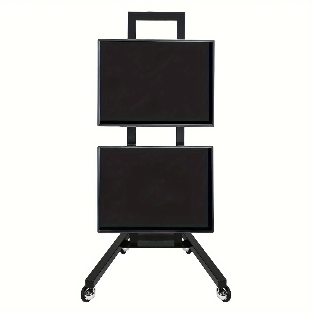 Carrello da Salone con Spazio di Stoccaggio, Dotato di Struttura in Metallo Adatta per Strumenti di Parrucchiere e Bellezza - immagine 5